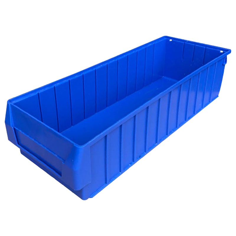 海斯迪克 gnjz-150 塑料分隔式零件盒 五金工具收纳箱螺丝盒 物料盒加厚分格箱 经典款590*230*140蓝色