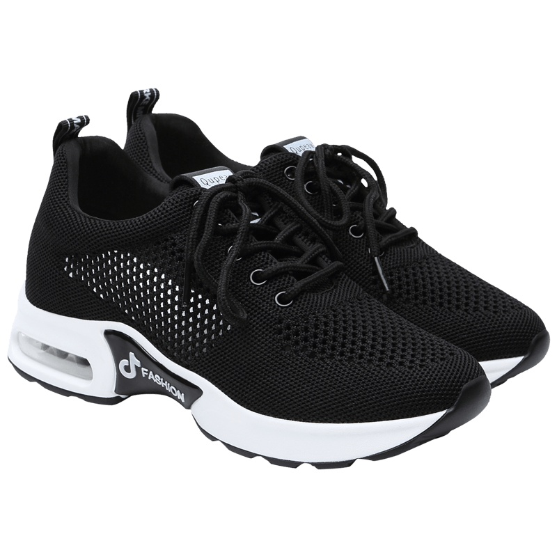 莱卡金顿LAIKAJINDUN运动鞋子女潮鞋夏季新款网面透气百搭休闲鞋ins潮网红老爹鞋6705