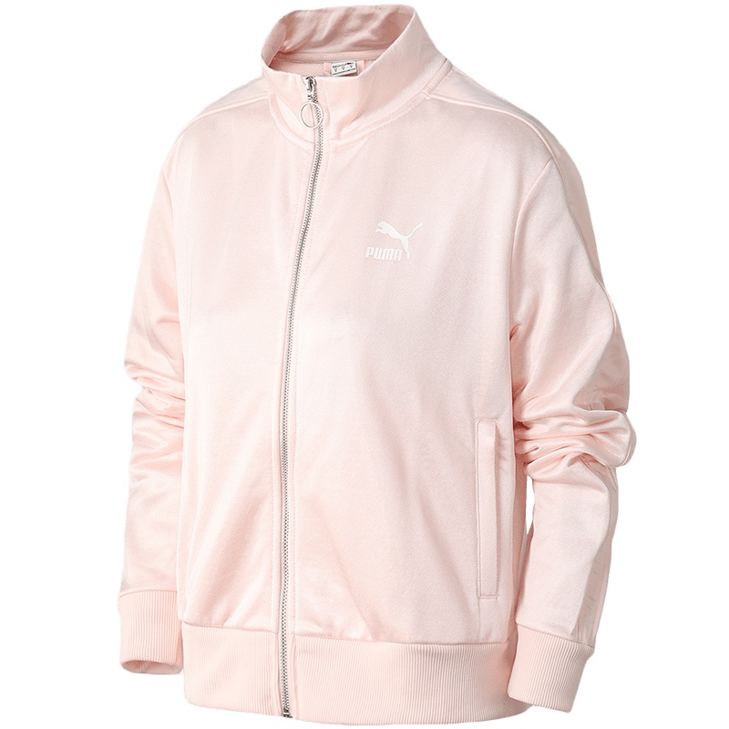 PUMA彪马女装运动服休闲立领针织外套598970