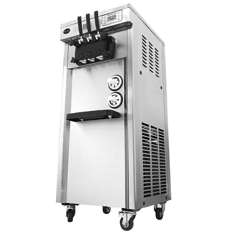 东贝冰淇淋机商用全自动酸奶甜筒机大容量立式免清洗CKX300PRO-A19软冰激凌机器