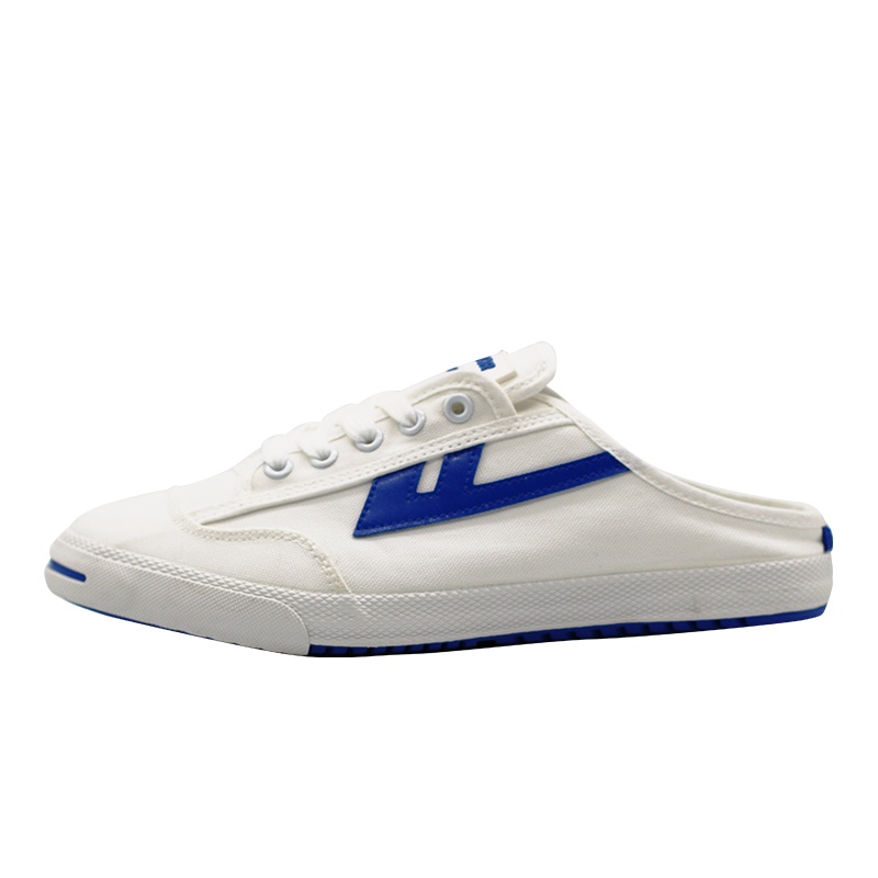 回力2020夏季新款男鞋帆布懒人鞋休闲鞋半拖鞋男士外穿