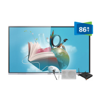 希沃(seewo)MC08FEA 教学一体机 电子白板触控一体机 86英寸单机+i5模块+智能笔+音响+耳麦