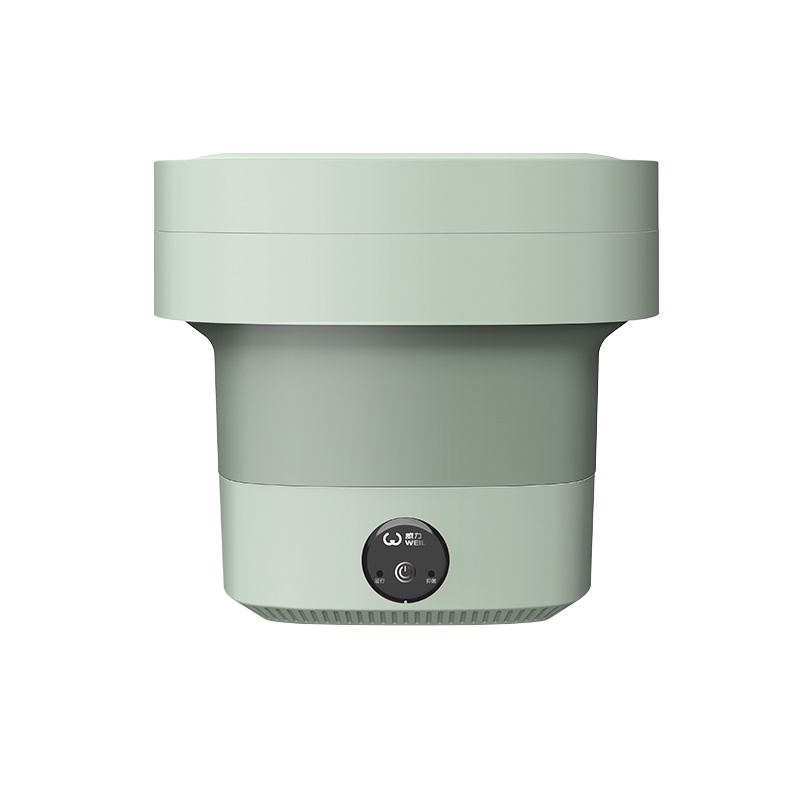 威力(WEILI)迷你折叠洗衣机 洗内衣内裤 出差旅行 小型家用洗衣机 礼物XPB28-2029F(牛油果绿)