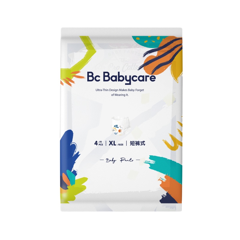 babycare拉拉裤Air Pro超薄系列弱酸透气尿不湿试用装XL码4片,1个id限拍1份,多拍不发货
