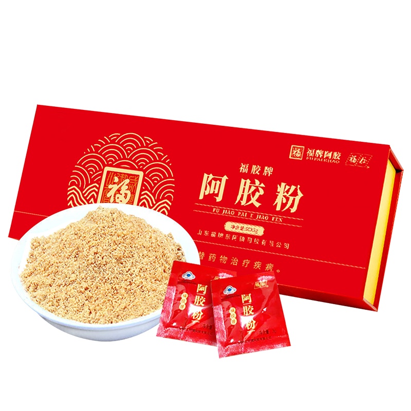 福牌阿胶粉180g山东东阿镇阿胶速溶粉3g*60袋阿胶打粉原阿胶粉