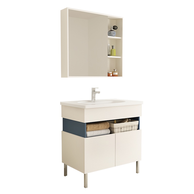 法恩莎新品洗手盆柜卫生间洗漱台洗脸盆柜洗漱台一米浴室柜组合FDG3621系列