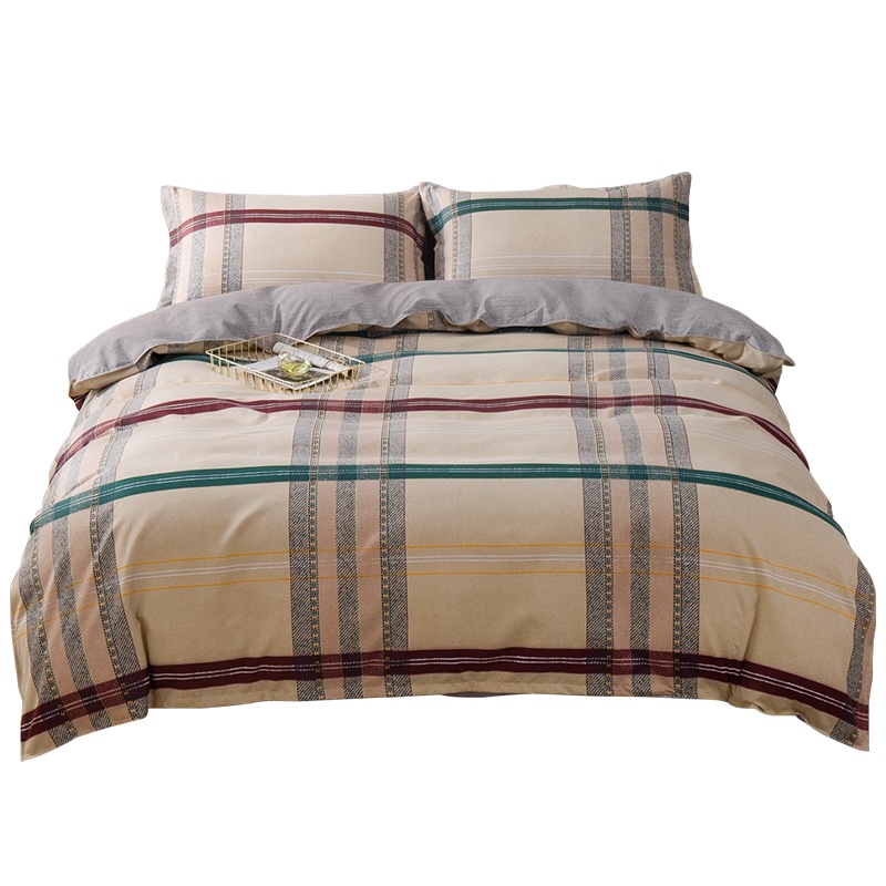 依朴 三件套 宿舍公寓床上用品清新格调 适合1.2床/(套)