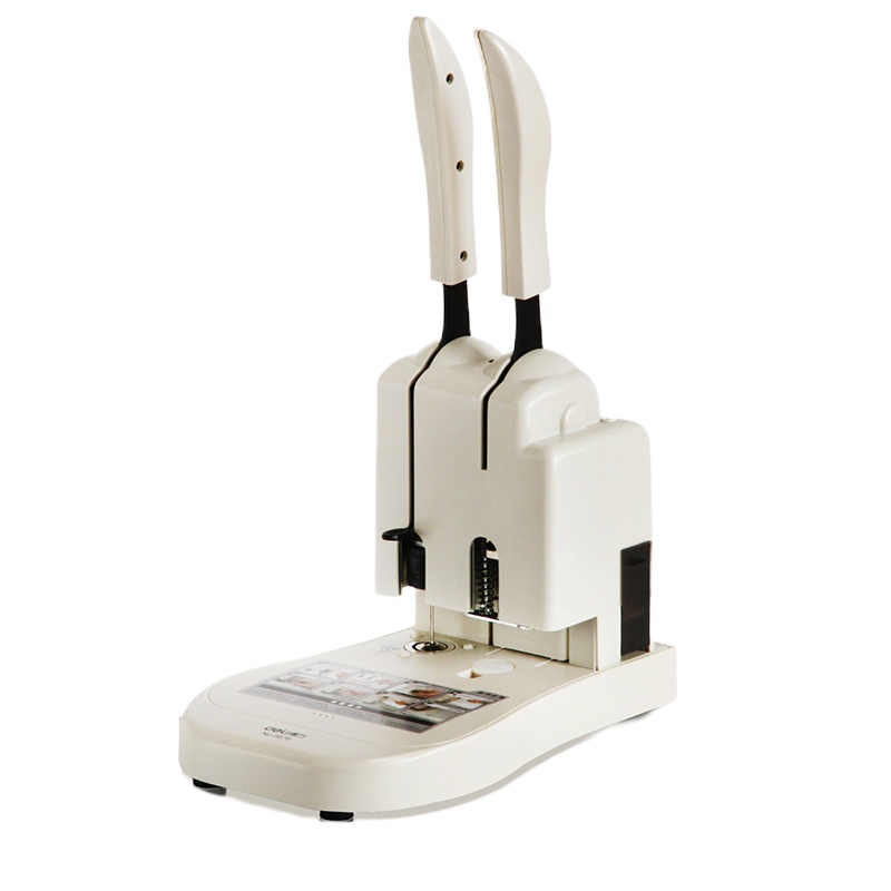 得力deli3876财务会计专用凭证装订机铆管装订机电动装订机