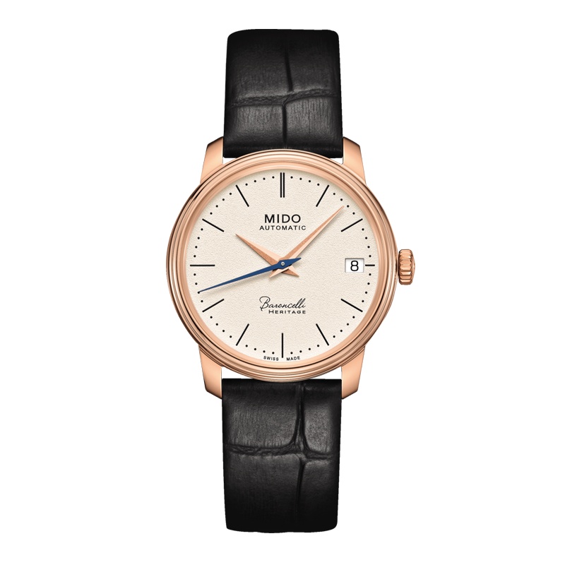 美度贝伦赛丽40周年典藏系列纪念款薄机械情侣表女M027.207.36.260.00