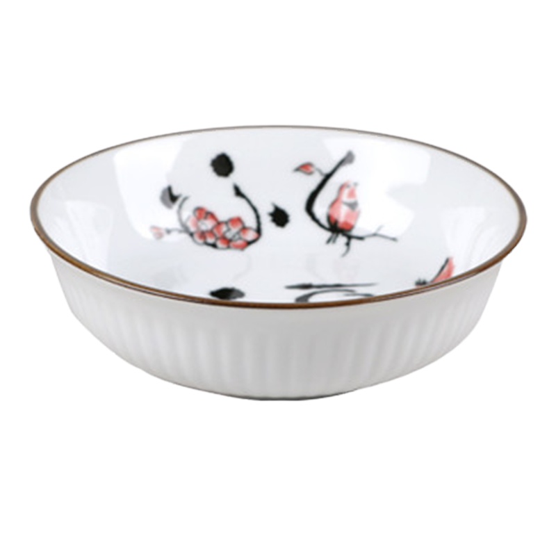 贝瑟斯 日式和风陶瓷碗饭碗汤碗小吃碟餐具佳品礼盒4个套装