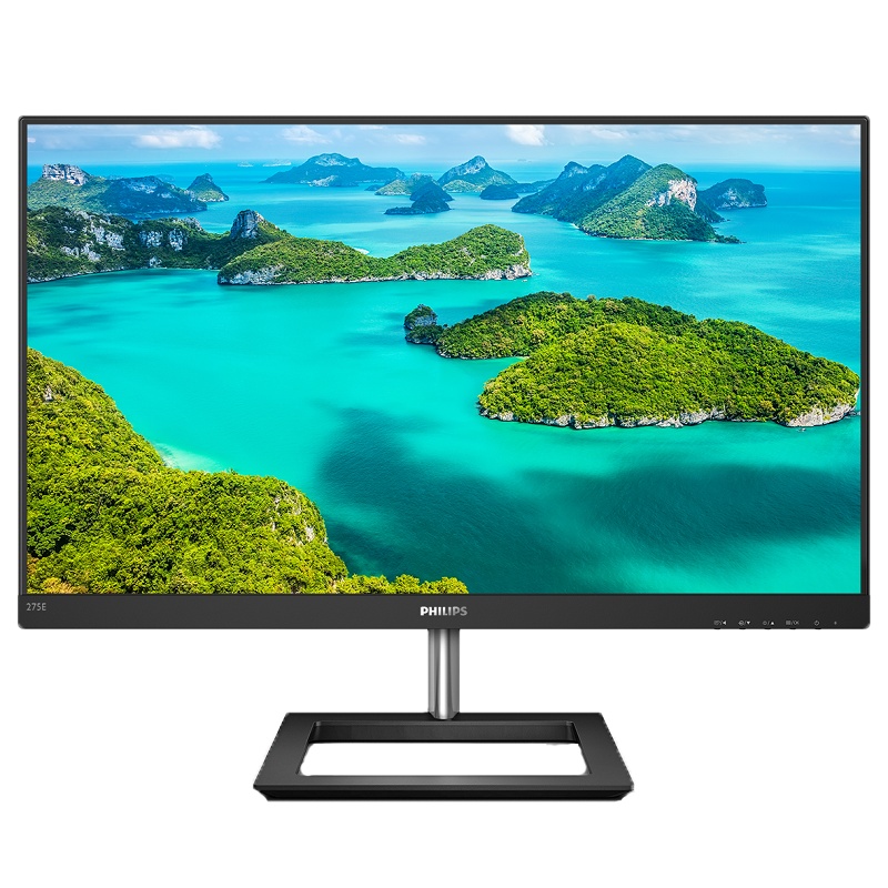 飞利浦(Philips) 278E1/93 27英寸 4K/UHD高清 IPS技术 低蓝护眼 不闪屏 电脑显示器