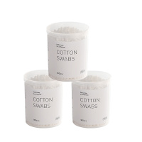 babycare婴儿棉签 新'生儿耳鼻专用细螺旋头 宝宝清洁棉棒540支 3018