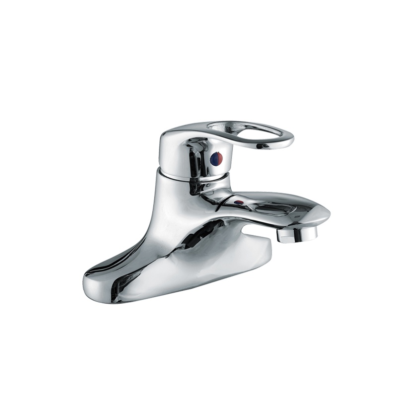 箭牌(ARROW)卫浴 单把双孔陶瓷片阀芯水龙 冷热水面盆卫浴龙头 A81208C