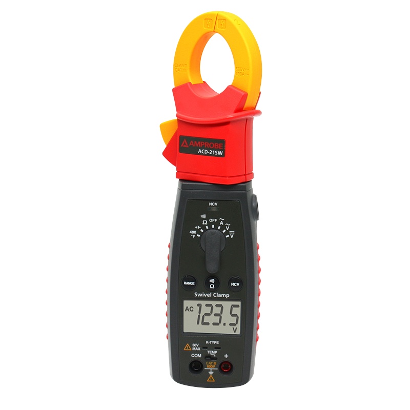 福禄克(FLUKE)安博amprobe ACD-21SW钳形万用表钳形电流表钳形表钳形多用表钳头可旋转