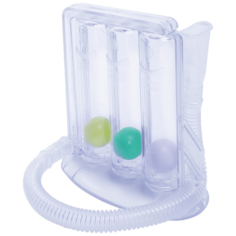 医院医用 呼吸训练器 肺活量锻炼 三球仪 肺功能恢复训练器