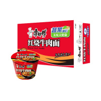 康师傅红烧牛肉面12桶