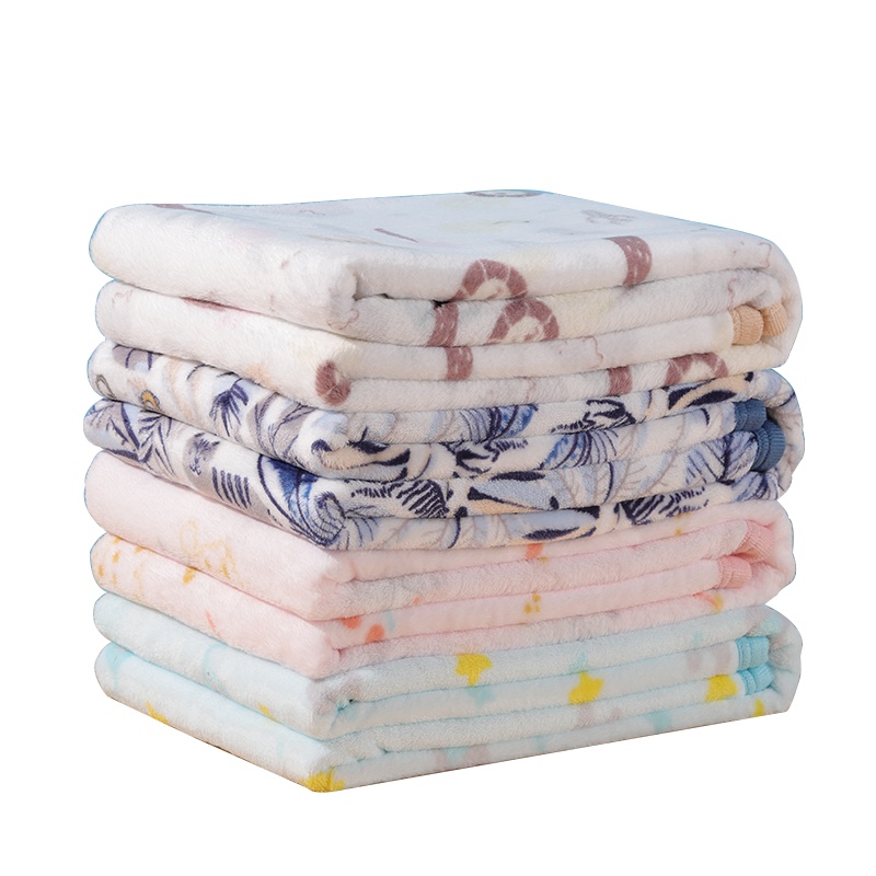 喜临门婴儿法兰绒毛毯宝宝春夏秋冬四季小毛毯儿童空调被子牛奶绒婴童保暖防静电家用盖毯