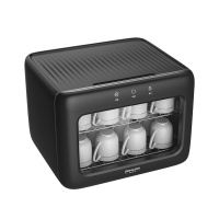 德玛仕(DEMASHI)茶杯茶具消毒柜 桌面台式立式高温消毒碗柜 28L领导办公室用[可放20个杯]XDZ28D-2