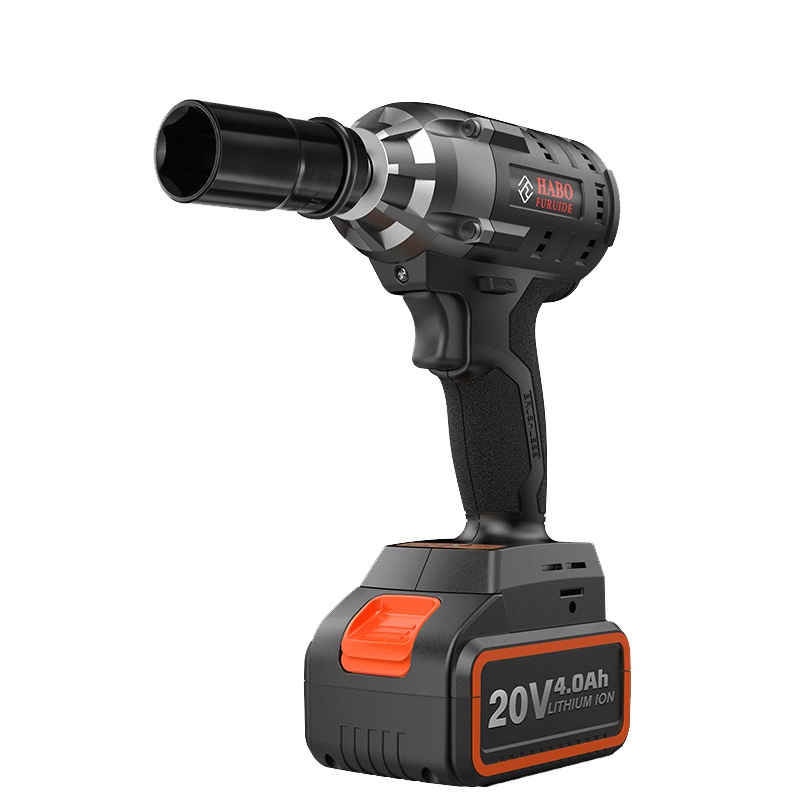 福瑞德无刷冲击电动扳手锂电充电扳手汽车修脚手架子工木工套筒风炮