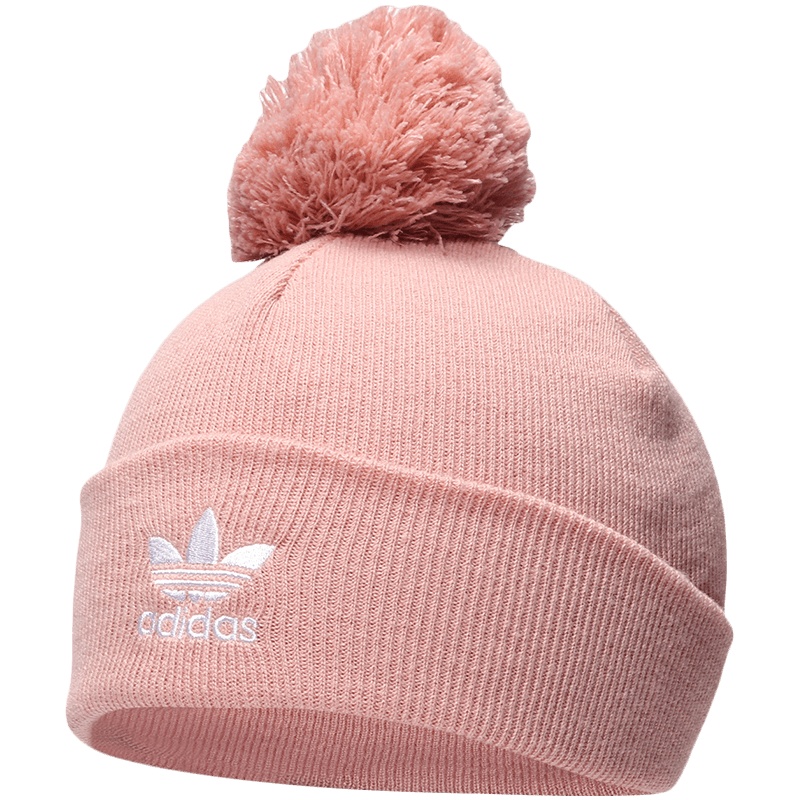 adidas阿迪达斯三叶草女帽2019新款运动帽休闲保暖针织帽ED8721
