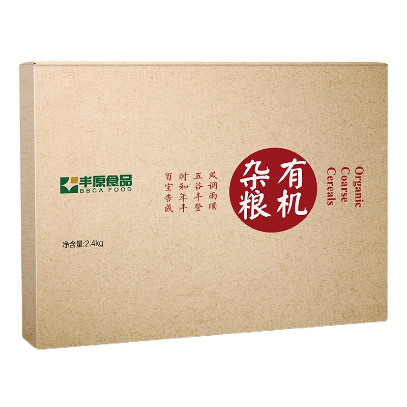丰原食品(BBCA FOOD) 东北有机杂粮礼盒 100盒起订