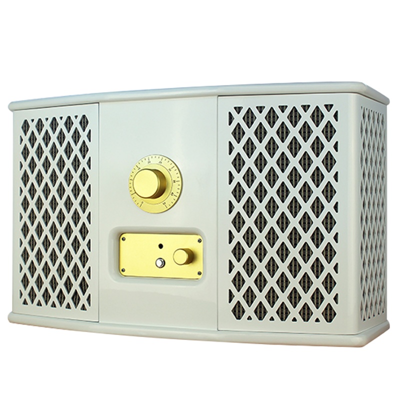 T•y 欢乐颂蓝牙音响 大音量台式桌面音箱低音炮家庭影院音箱 天然竹木质北欧古典高端礼品定制复古设计