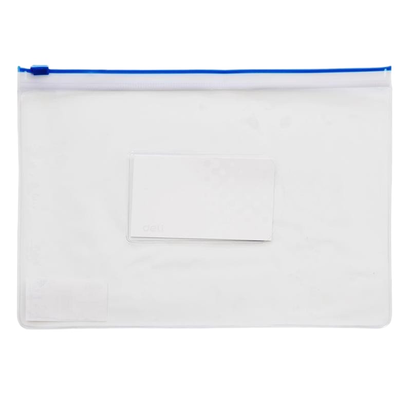 得力5524 拉链袋 a5资料袋(12个/包)