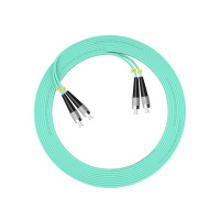 千天(QANTOP)光纤跳线 电信级光纤熔接收发器尾纤 光端机适用 FC-FC多模双芯OM3- QT-GXTX317