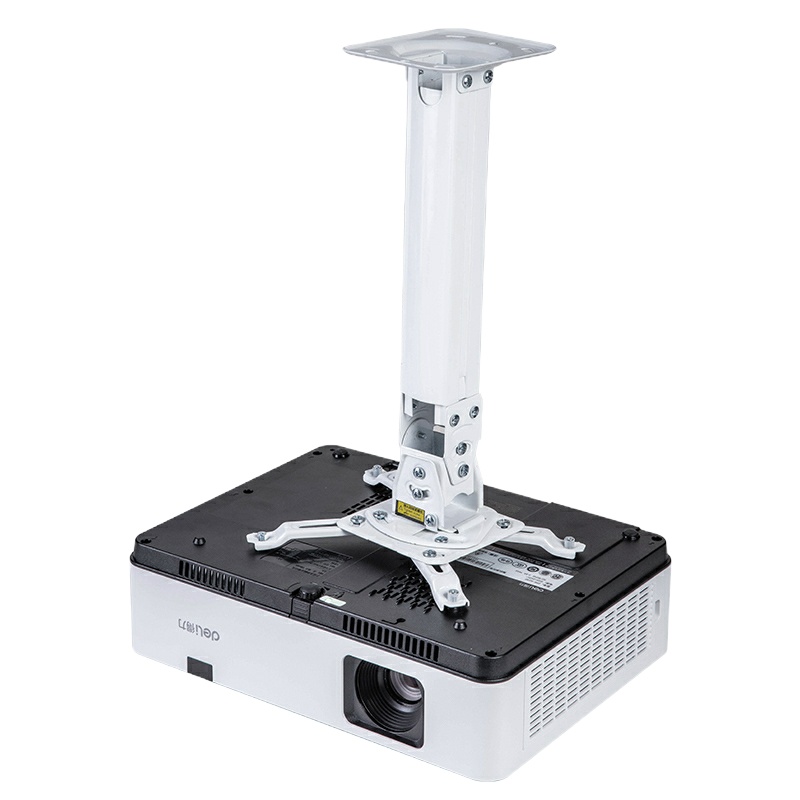 得力33554投影仪悬挂吊架(白色)(单位:件)