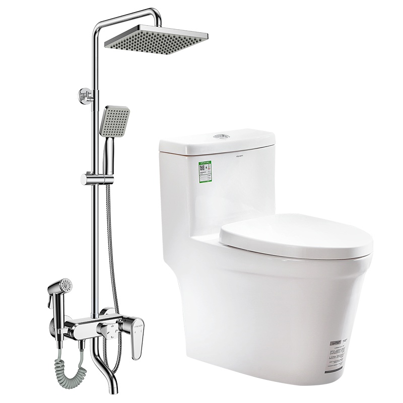 [FAENZA]法恩莎马桶 大力神冲水抽水坐便器 坐厕虹吸式座便FB16188