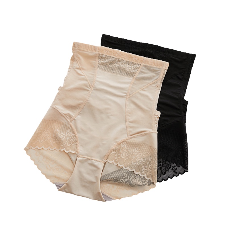 浪莎塑身裤高腰收腹裤产后束腰收胃束缚提臀内裤女美体束身裤塑腰束腹收肚子