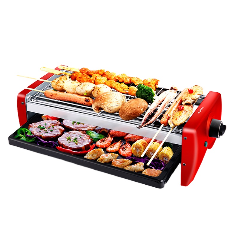 康佳(KONKA)KGSK-829快乐时光 家用煎烤盘烧烤炉