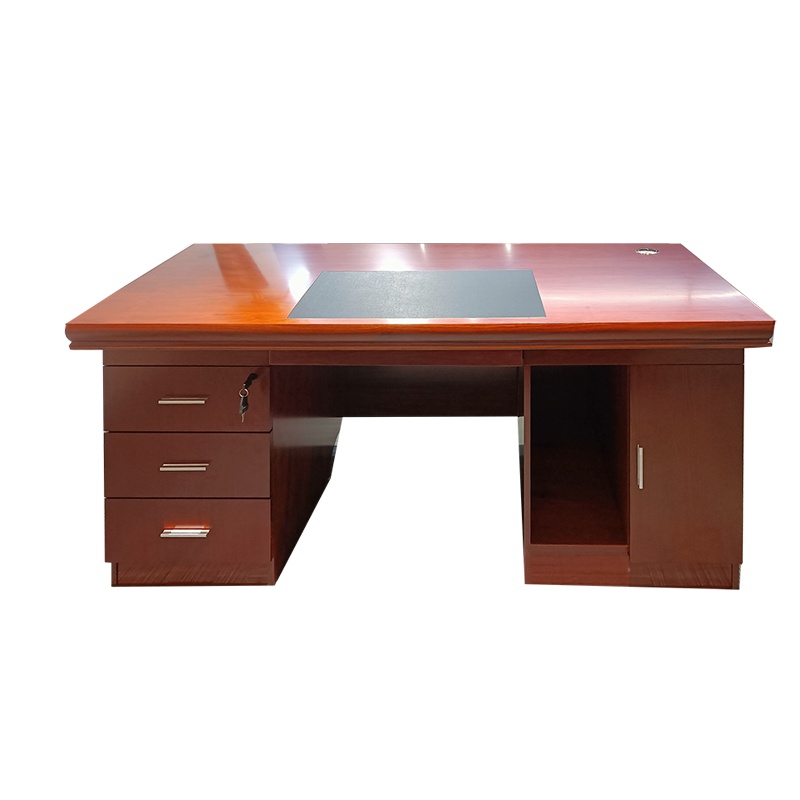 优百丽 LK-LT1403 现代中式油漆班台 办公台 大班台 小班台 可定制