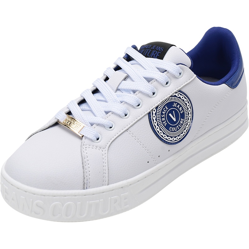 VERSACE JEANS COUTURE 范思哲 男士 皮革系带休闲运动鞋板鞋E0YWASK1 71975