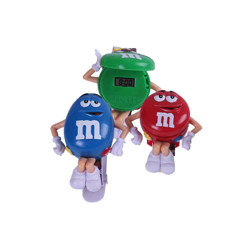 M&M’s 进口 mm豆 糖果巧克力豆 儿童玩具 电子手表 内含13gmm巧克力豆