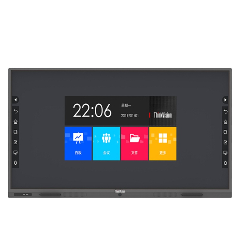 联想(ThinkVision)BM65tr 65英寸智能会议平板教学一体机视频会议触控电子白板商用显示器