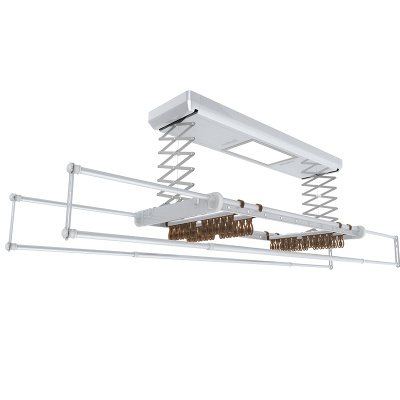 盼盼电动晾衣架 智能升降晾衣杆阳台凉衣架折叠伸缩杆自动晒衣架