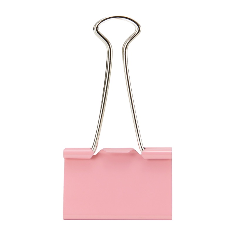 宝克 BC1320 -长尾夹/彩色金属票夹/燕尾夹/ 资料夹子 桌面办公 32mm 24只