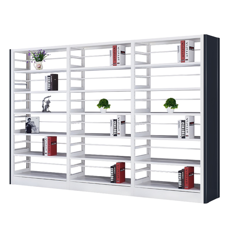 [红心家居]落地书架现代简约多用摆物架书架可调节加厚层板一列3节