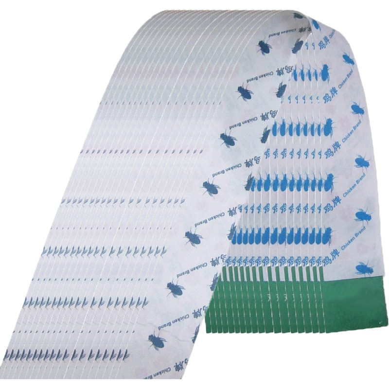 茶花(CHAHUA)苍蝇纸贴粘苍蝇药粘蝇胶板-20条装/包 一包装