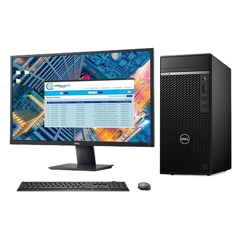 戴尔(Dell)商用电脑Optiplex 5080MT23.8英寸显示器(i5-10500 8G 1T+256G三年 )