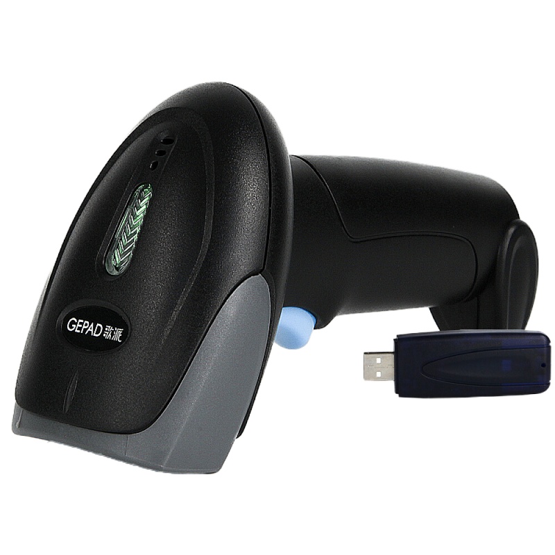 歌派(GEPAD)无线扫描枪 一二维码扫码枪 超市微信收银开票扫码器 物流仓储条码枪 W-228