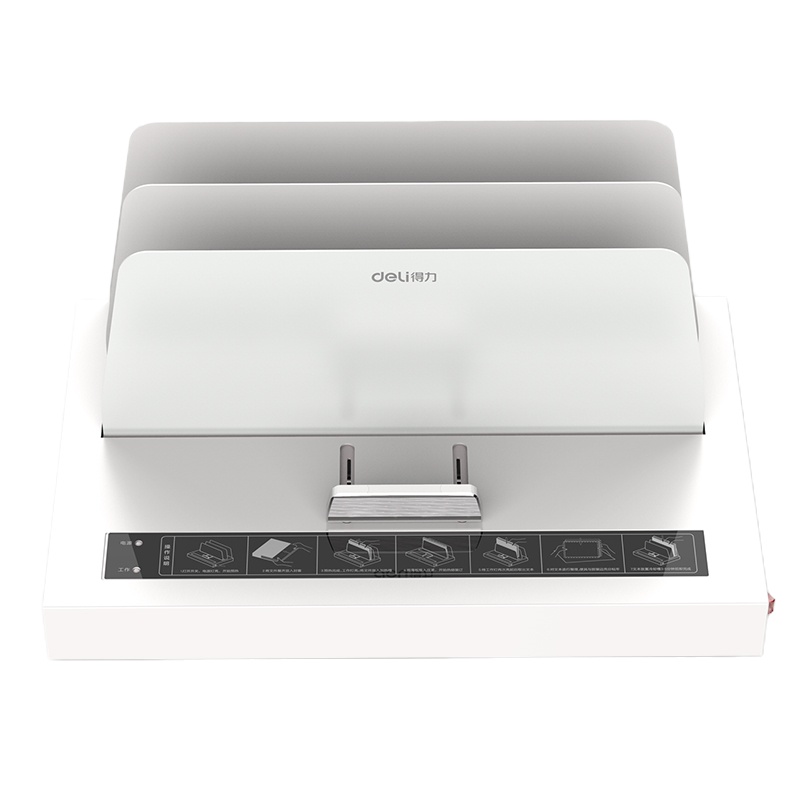 得力(deli) 3882热熔装订机 装订器 (灰)