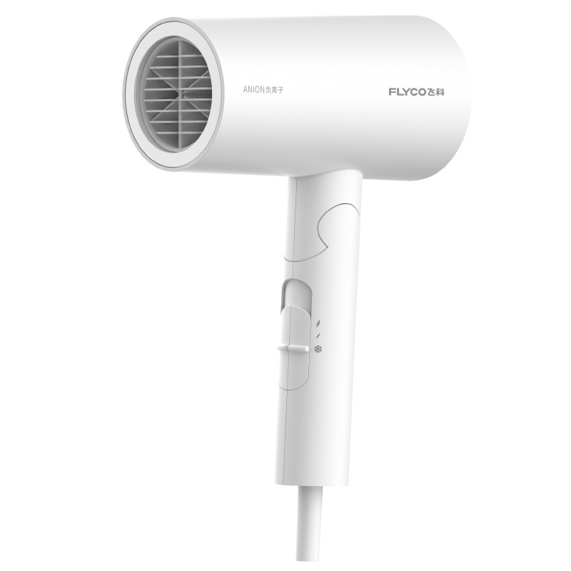 飞科 FLYCO 电吹风FH6276 1800W大功率负离子双重防过热保护健康柔风六档变速控温可折叠家用吹风机