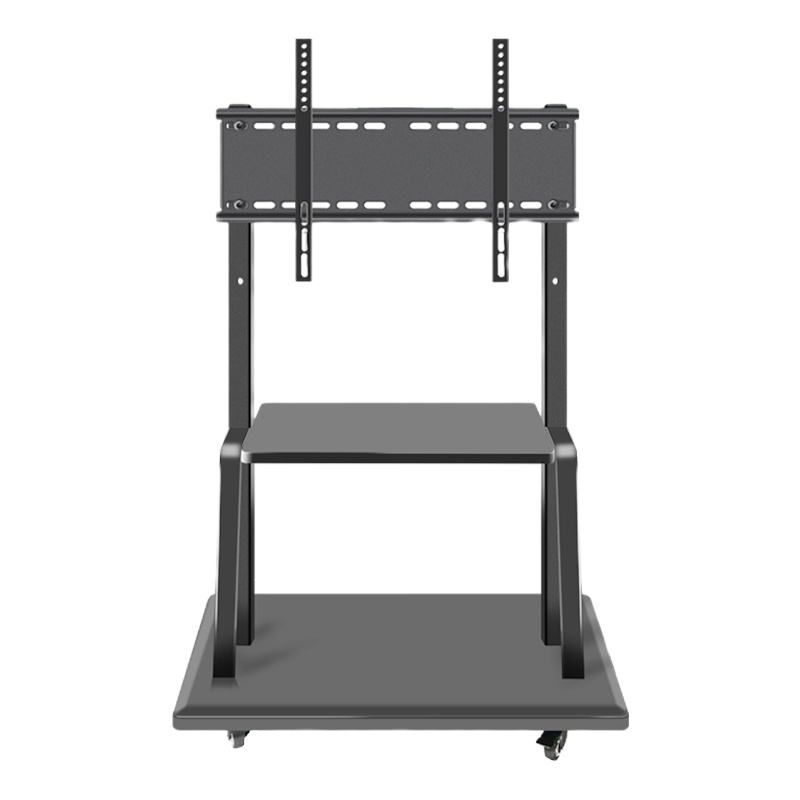 电视机移动落地推车支架显示器挂架免打孔 通用小米32 55 【标准型T-7】32-75寸一体底盘/承重≥80KG/无上托