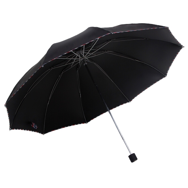 天堂伞 加大双人经典三折晴雨伞遮阳伞商务伞 3311E