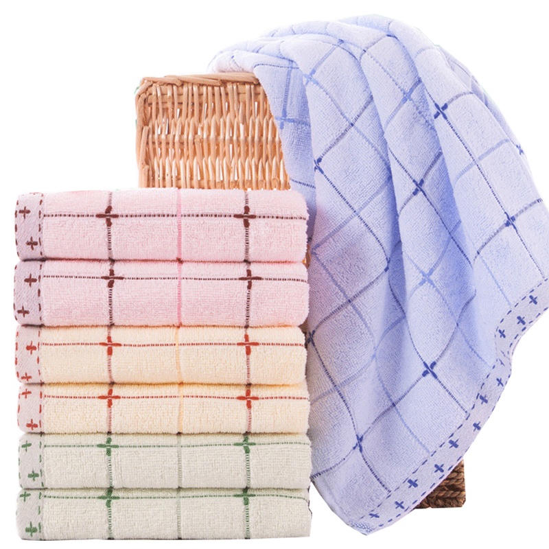 金号全棉毛巾 柔软吸水 家用男女洗脸面巾 01131一条装 34*76CM