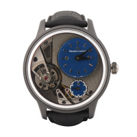 MAURICELACROIX艾美男士精钢PVD涂层偏心轮机械表10014651