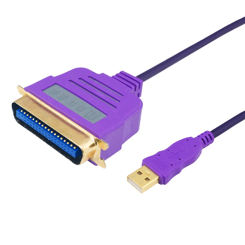 金佳佰业 Z107 贵族系列 USB转1284打印线 USB/CN36