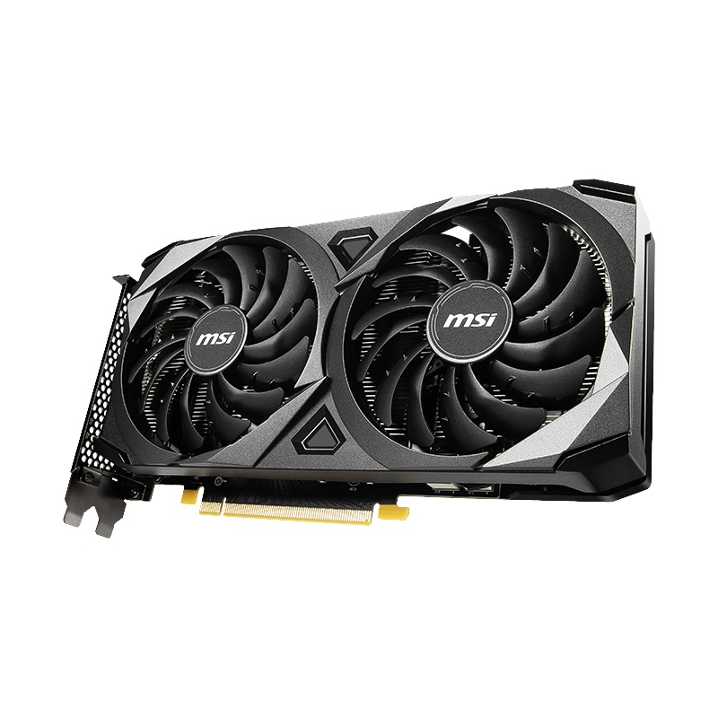 微星(MSI)万图师 GeForce RTX 3060 VENTUS 2X 12G OC 电竞电脑游戏显卡